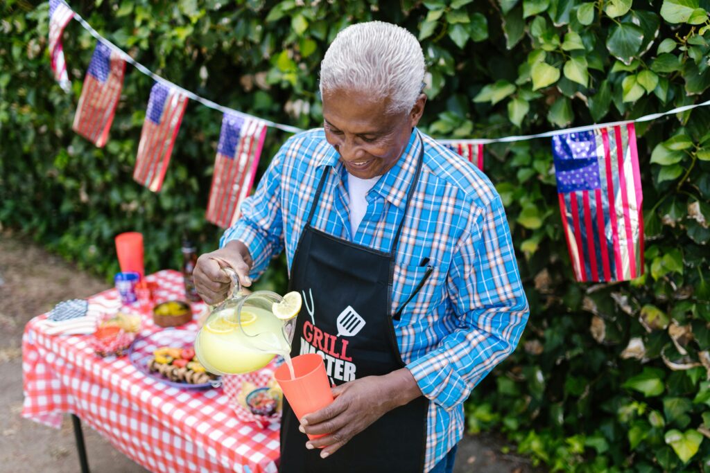 Solution Based Treatment Back Yard BBQ
